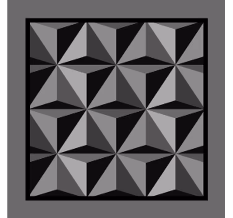 Sottobicchieri con motivi a forme geometriche - TenStickers