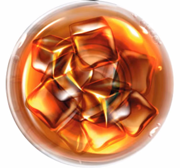 Altri sottobicchieri bicchiere di whisky - TenStickers