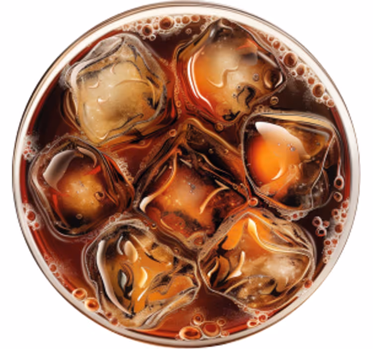 Altri sottobicchieri bevanda alla cola - TenStickers