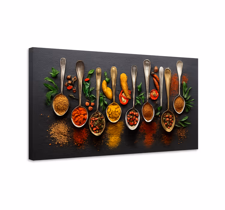 Dipinto cucina spezie moderne - TenStickers