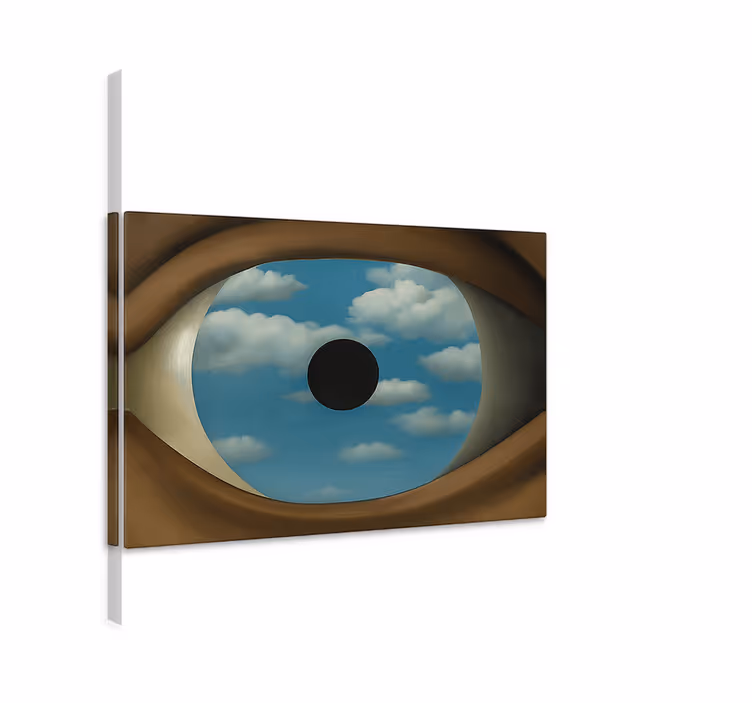 Arte dipinto lo specchio falso - TenStickers