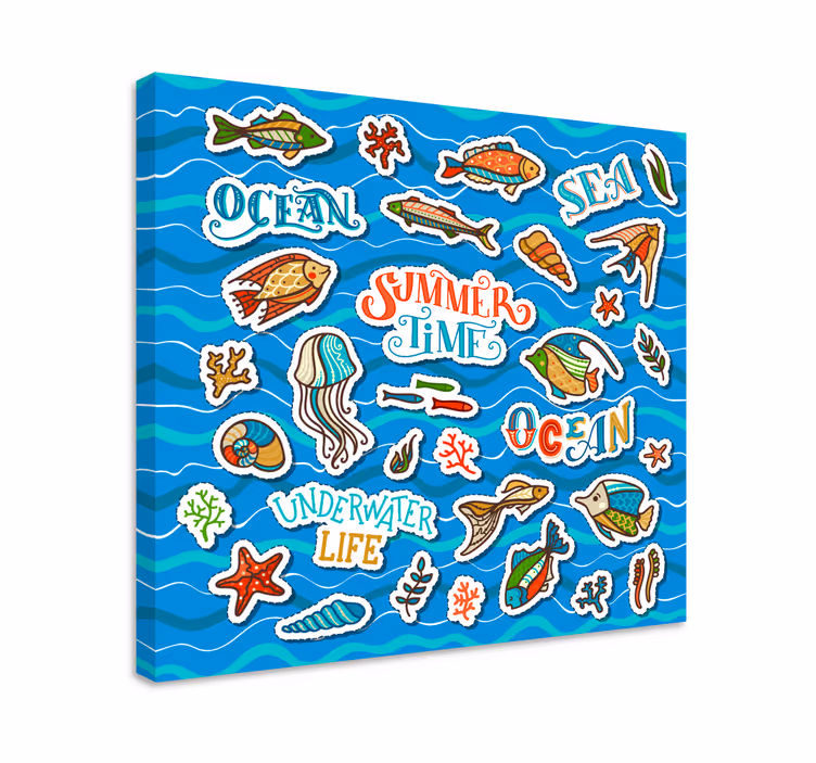 Dipinto con marinaio avventura oceanica - TenStickers