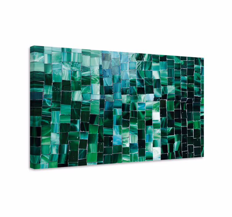 Quadro con mosaico Mosaico cerámica rota - TenStickers