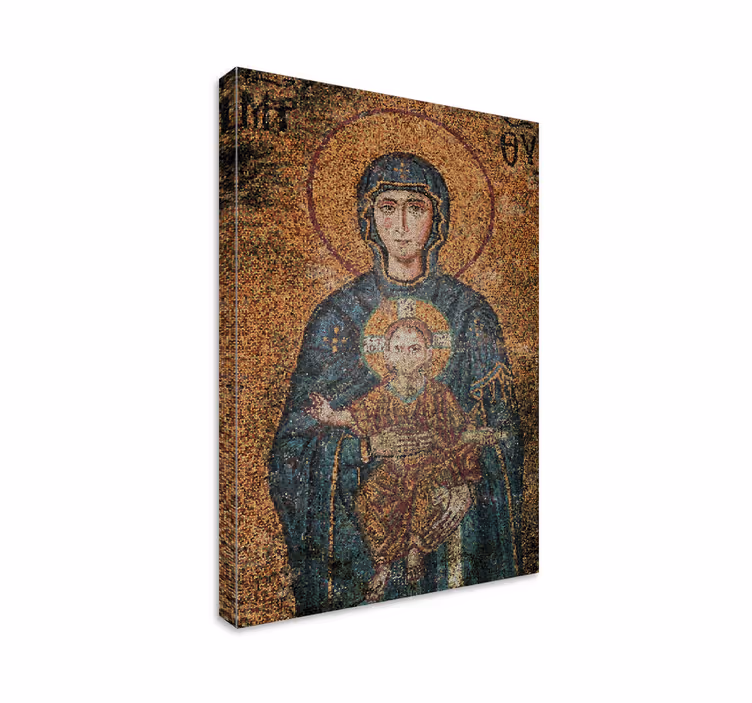 Quadri con persona e personaggi iconografia musiva - TenStickers