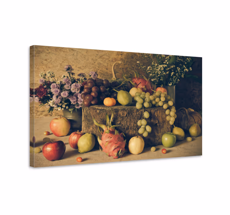 Dipinto con frutta e natura morta natura morta di frutta - TenStickers