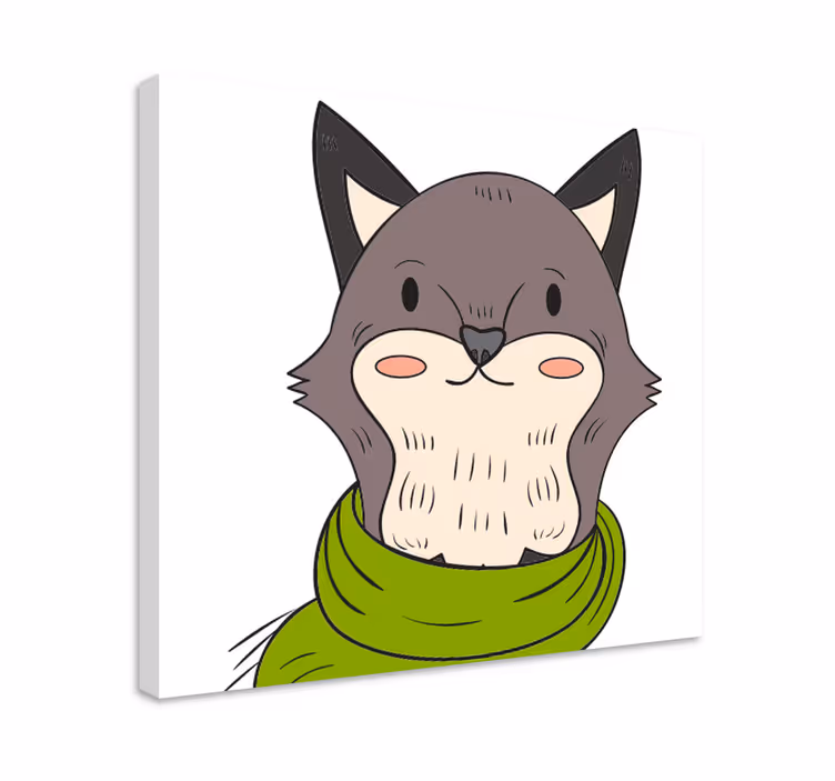 Cornice quadro con animali e insetti personaggi amichevoli - TenStickers