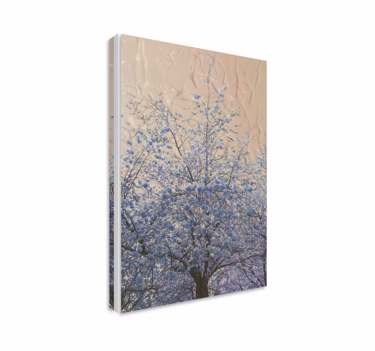 Dipinto con fiori rami in fiore - TenStickers