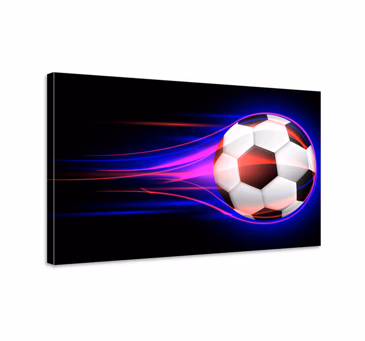Quadri sportivi movimento dinamico di calcio - TenStickers