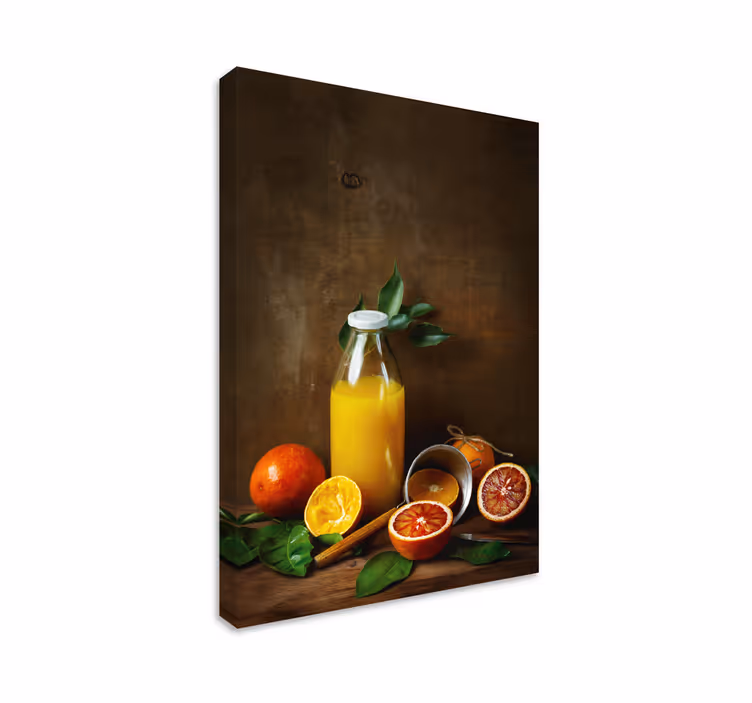 Dipinto con frutta e natura morta misto di agrumi - TenStickers