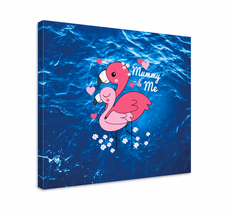 Cornice quadro con animali e insetti uccelli innamorati - TenStickers