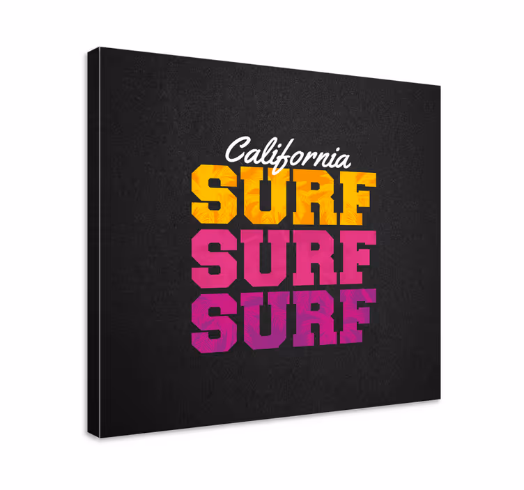 Quadri sportivi stile surf della california - TenStickers