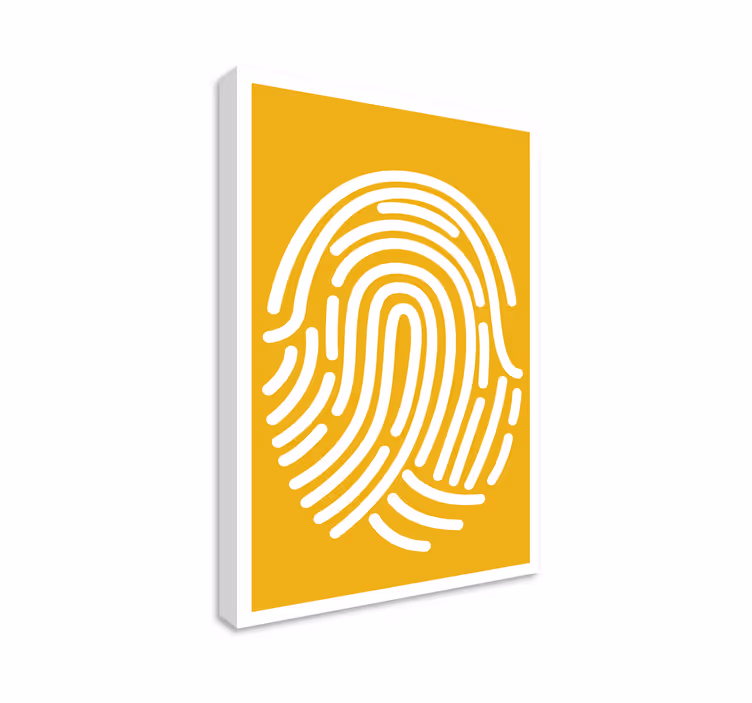 Quadro con impronta digitale - TenStickers