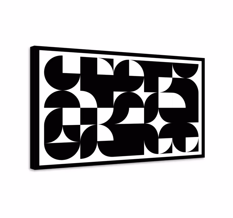 Quadro stile geometrico con stile astratto - TenStickers