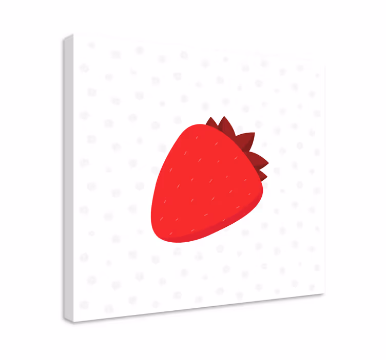 Dipinto con frutta e natura morta gioia di fragole - TenStickers