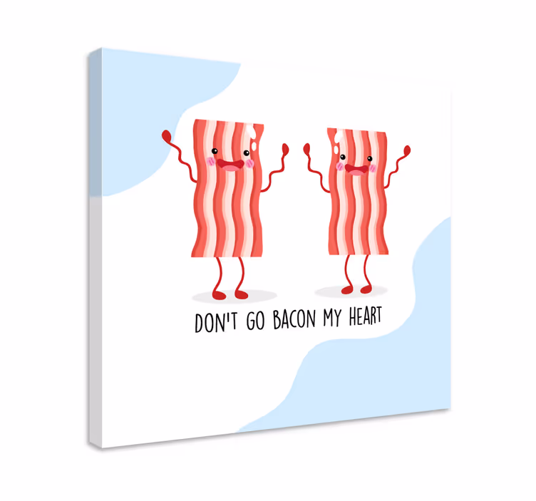 Cornice quadro con animali e insetti ballo di bacon - TenStickers