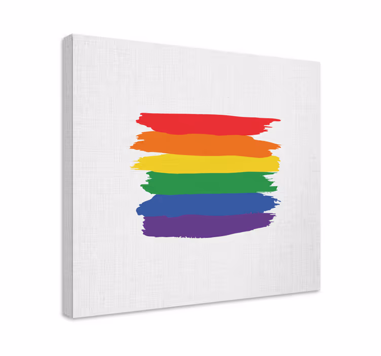 Dipinto vintage design a strisce bold - TenStickers