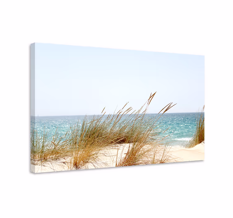 Dipinto di paesaggio vista delle dune costiere - TenStickers