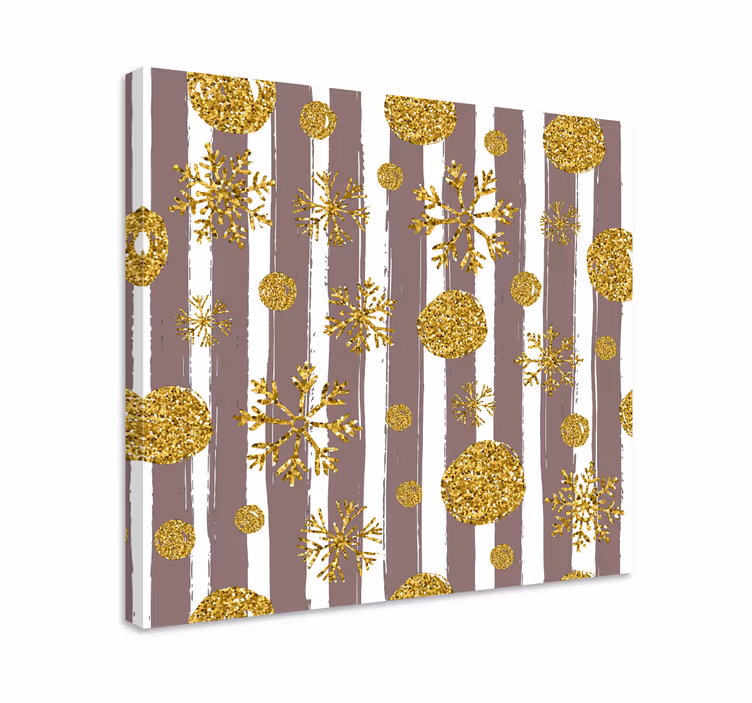 Cornice quadro ornamentale motivi fiocchi d'oro - TenStickers