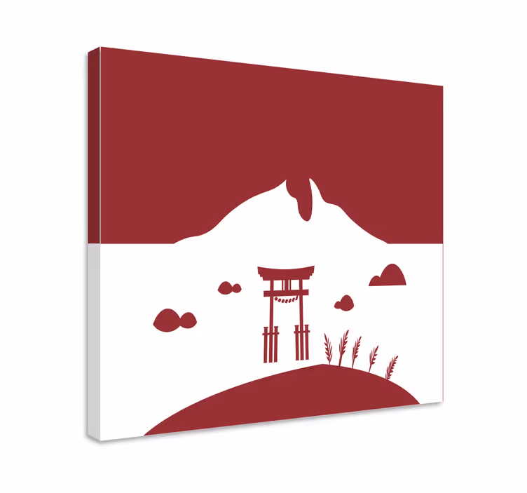 Quadri orientali porta torii giapponese - TenStickers
