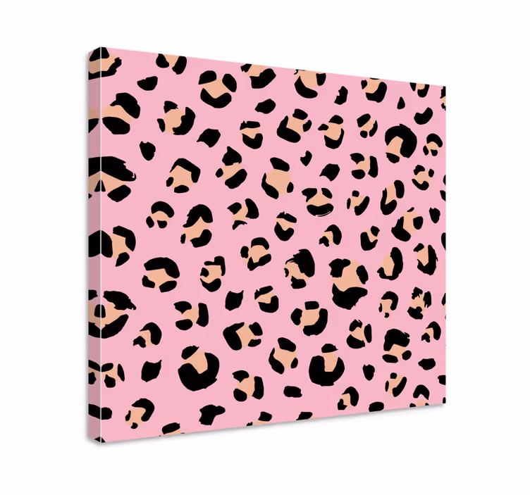 Cornice quadro con animali e insetti motivo maculato - TenStickers