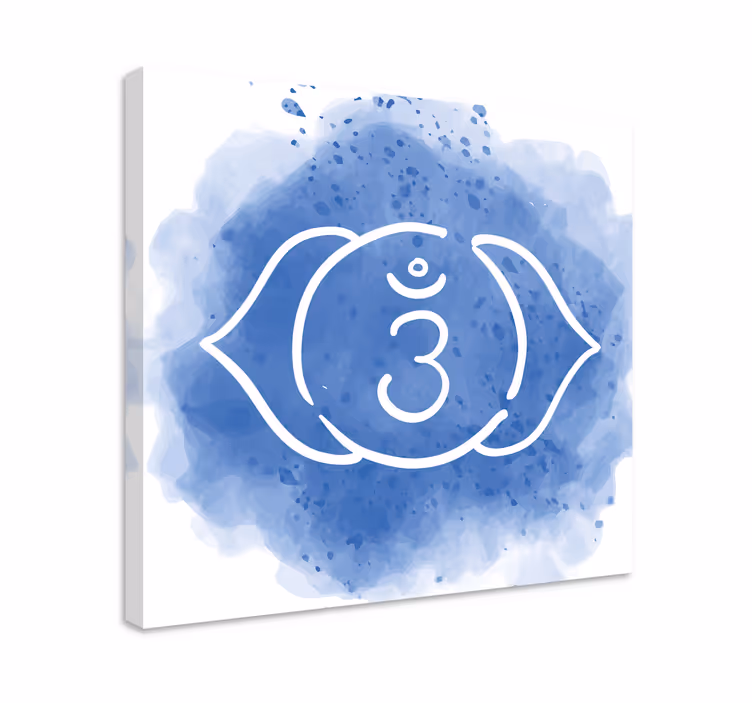 Dipinto buddha simbolo spirituale - TenStickers