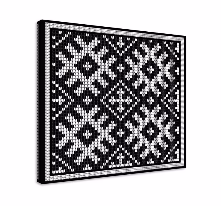 Dipinto moderno design a motivo elegante - TenStickers