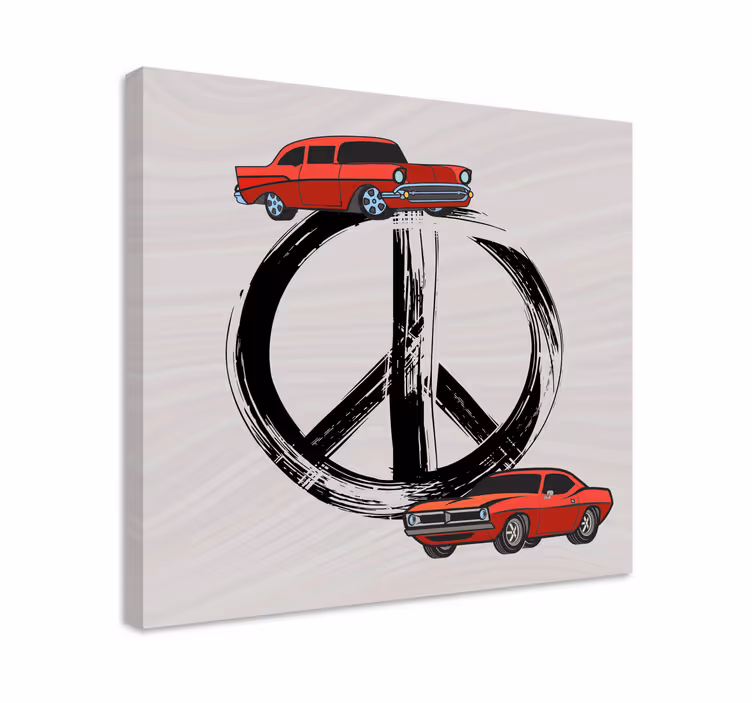 Quadri sportivi auto classiche pace - TenStickers
