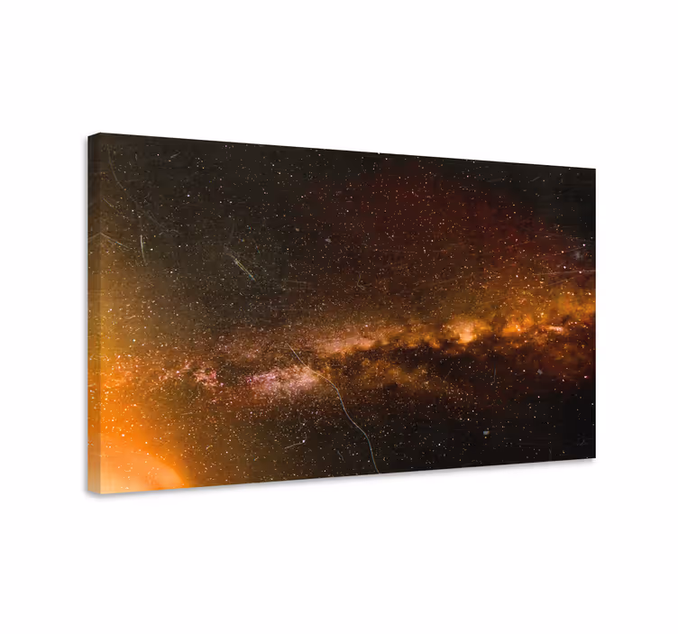 Cornice quadro ornamentale scena galattica cosmica - TenStickers