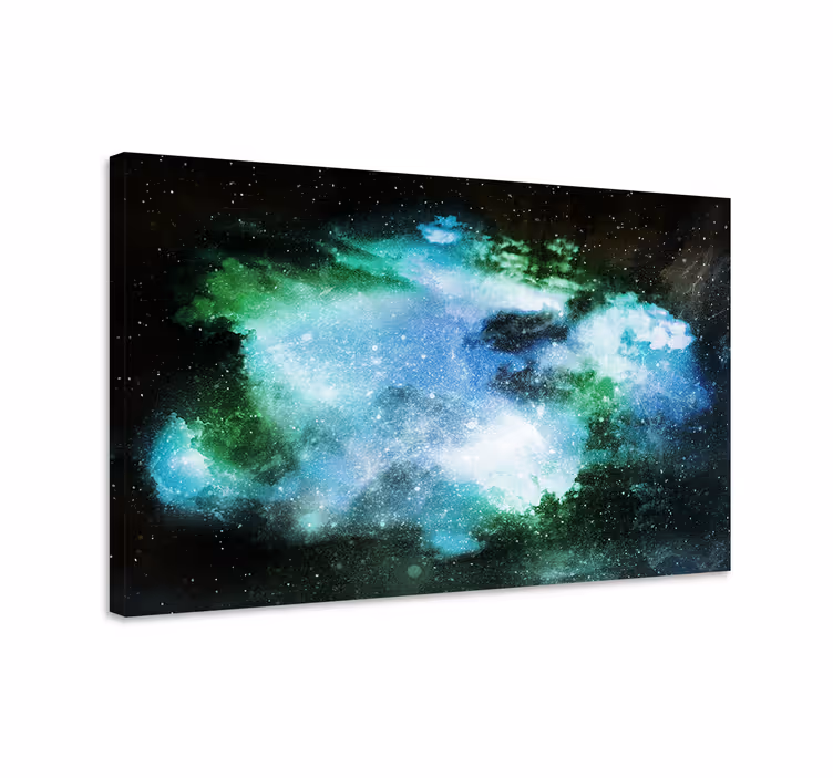 Dipinto di paesaggio galassia celestiale - TenStickers
