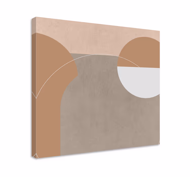 Dipinto moderno forme geometriche astratte - TenStickers