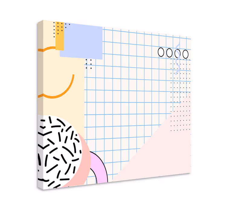Dipinto moderno forme e motivi - TenStickers