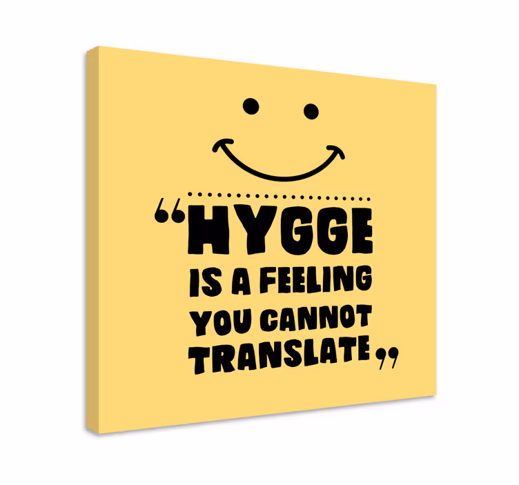 Dipinto con frase il benessere è sentirsi bene - TenStickers