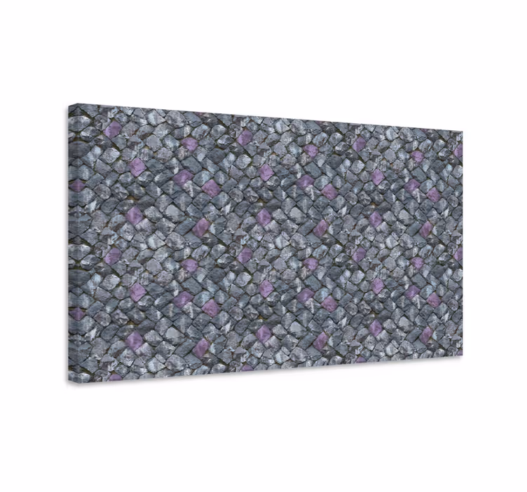 Cornice quadro ornamentale motivo geometrico in pietra - TenStickers