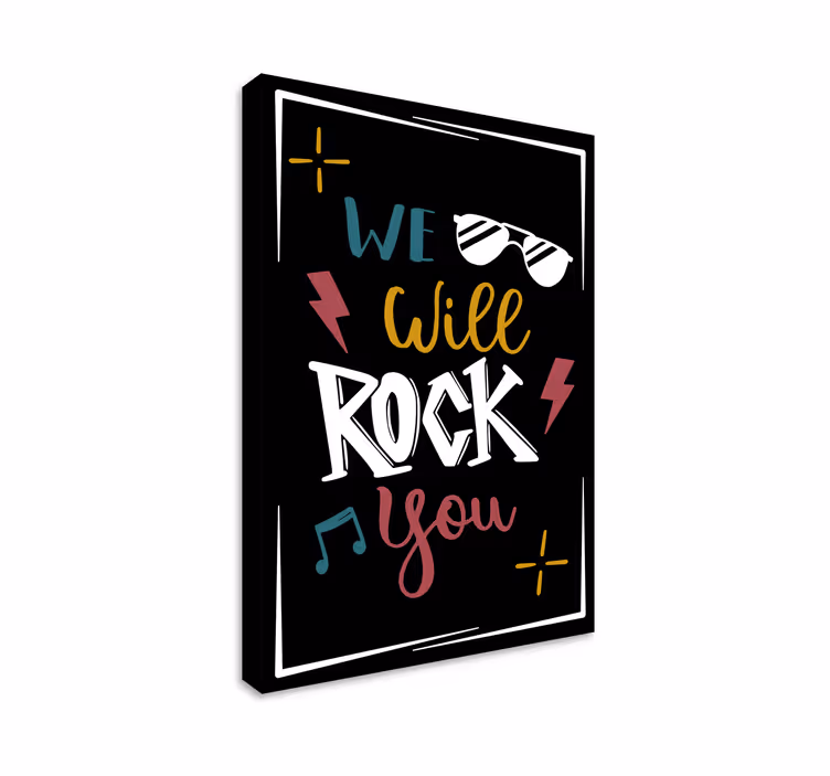 Dipinto con frase scuoti il tuo spirito - TenStickers