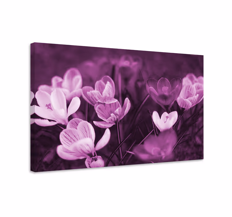 Dipinto con fiori e piante esposizione floreale in fiore - TenStickers