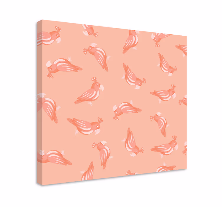 Dipinto con uccelli motivi di uccelli incantevoli - TenStickers
