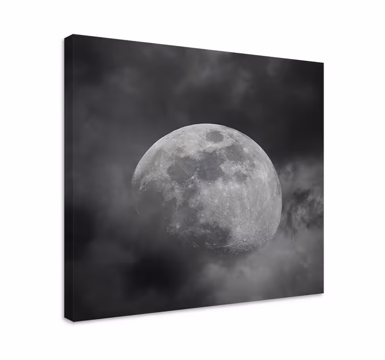 Cornice quadro ornamentale nuvole lunari misteriose - TenStickers