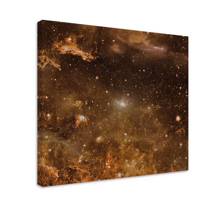 Dipinto di paesaggio campo stellare celestiale - TenStickers
