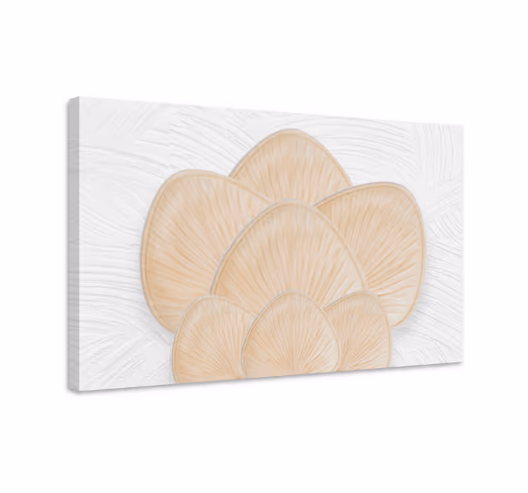 Dipinto con fiori e piante composizione floreale elegante - TenStickers
