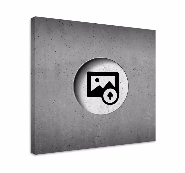 Quadro personalizzabile Cemento grezzo personalizzabile - TenStickers