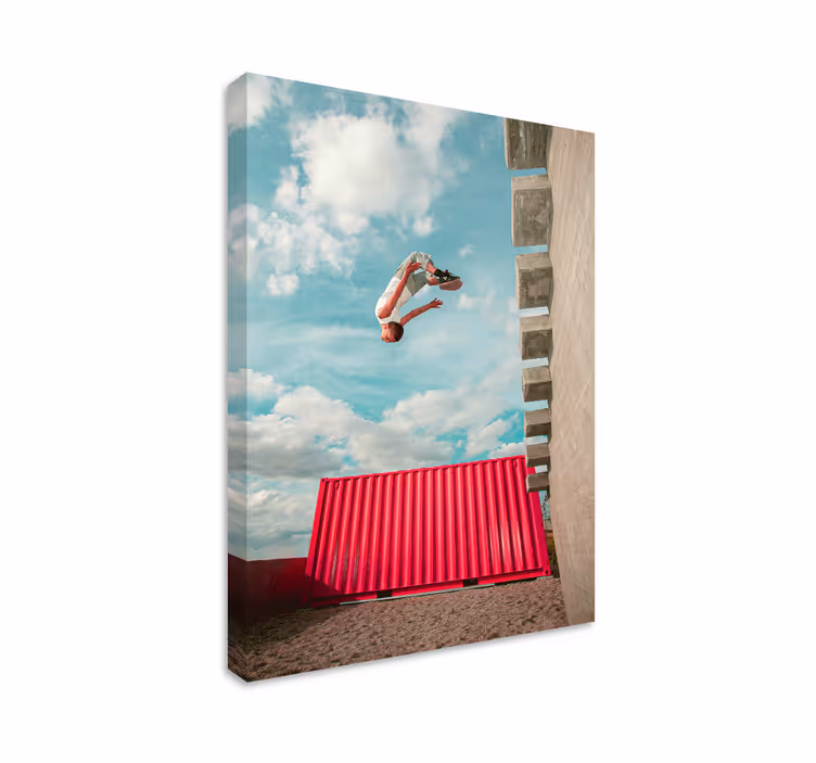 Disegno di stampa poster parkour - TenStickers
