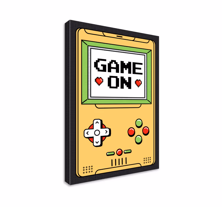Quadro videogioco gioco su console - TenStickers