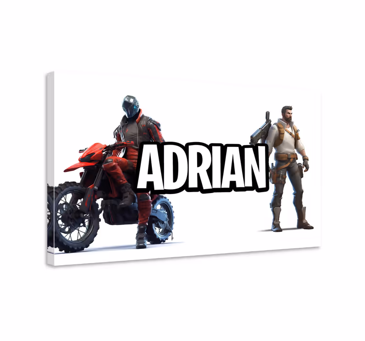 Quadro videogioco ciao, (Nome del personaggio)! Come stai? Ciao,  - TenStickers