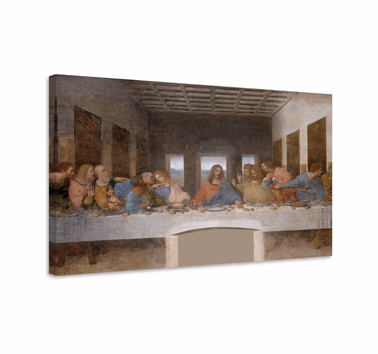 Arte dipinto il Cenacolo, noto anche come L'Ultima Cena, è un dip - TenStickers