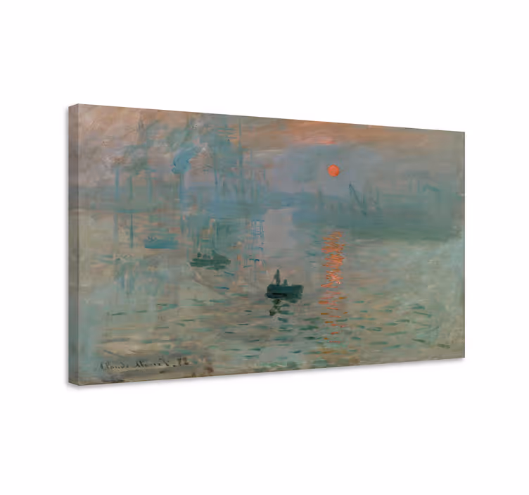 Arte dipinto impressione Alba - TenStickers