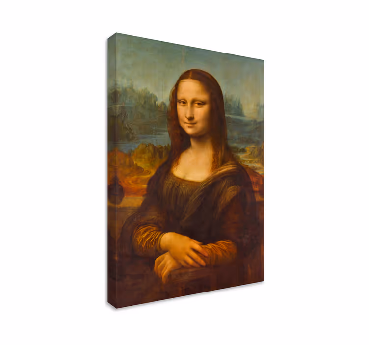 Arte dipinto la Mona Lisa di Leonardo da Vinci - TenStickers