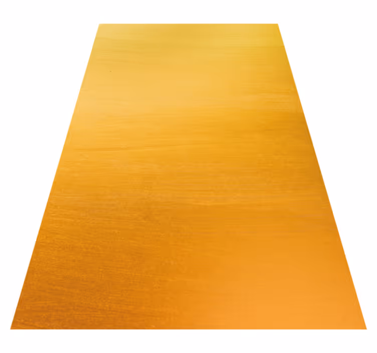 Tappeto vinile giallo effetto ombré - TenStickers