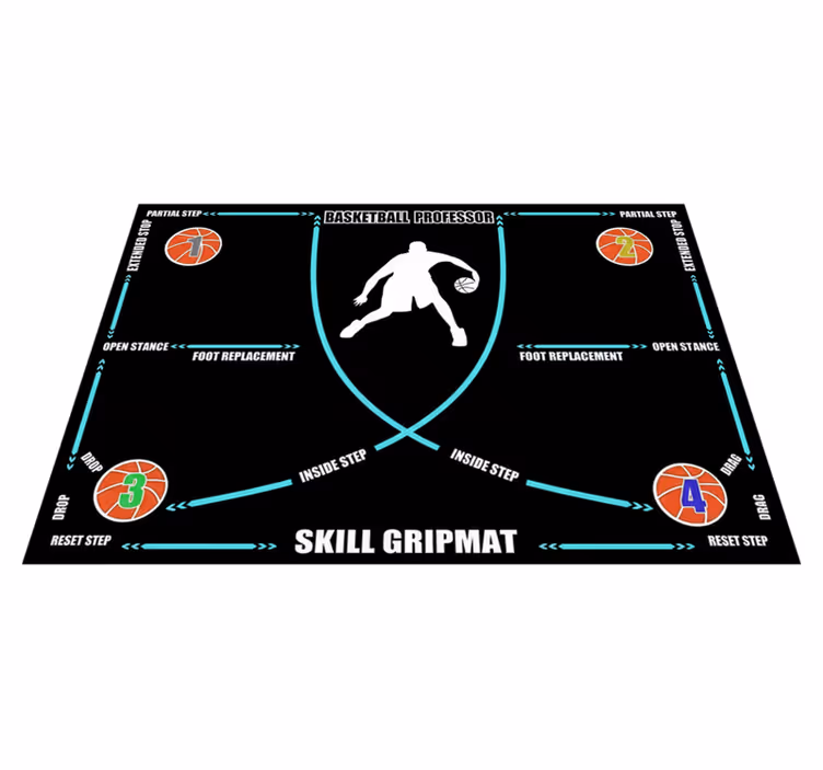 Tappeto vinile giochi allenamento basket - TenStickers