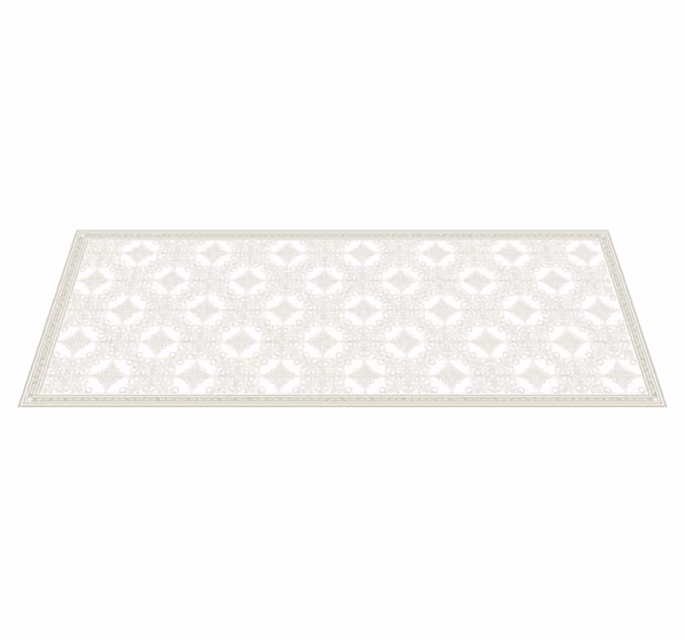 Tappeto pvc cucina vaniglia classica - TenStickers