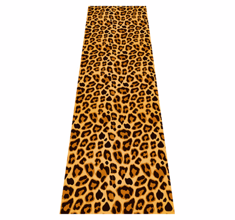 Tappeto vinile animali stampa leopardata semplice - TenStickers